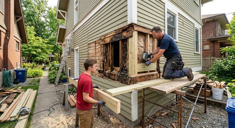 Dry Rot Repair in Alpharetta, GA