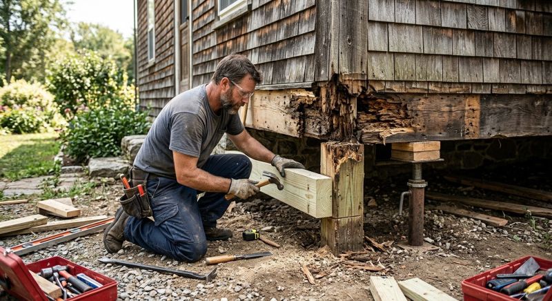 Dry Rot Repair in Conroe, TX