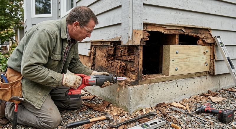 Structural Rot Repair in Overland Park, KS