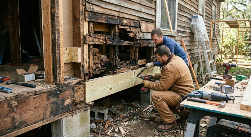 Structural Rot Repair in Kansas City, MO