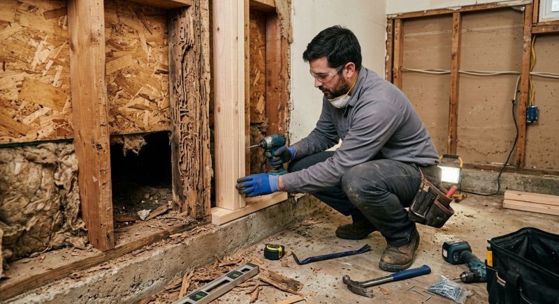 Termite Damage Restoration in Alpharetta, GA