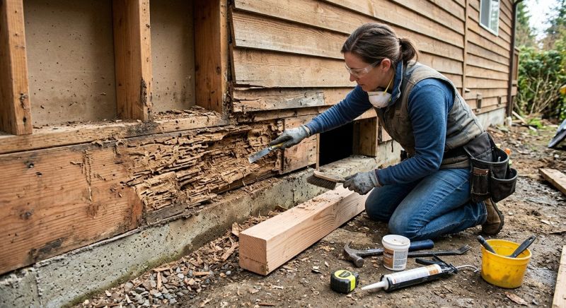 Termite Damage Restoration in Denver County, CO