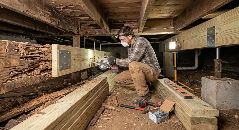 Termite Damage Restoration in Conroe, TX