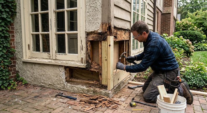 Window Rot Repair in Kansas City, MO