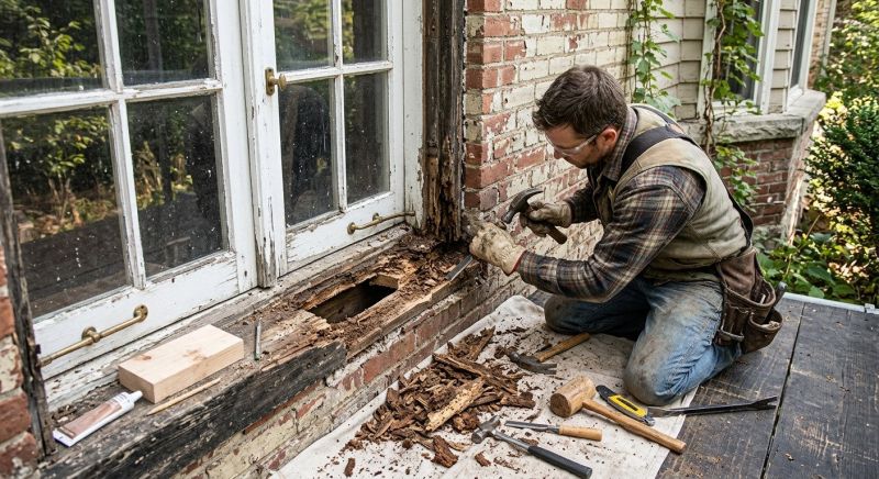 Window Rot Repair in Roswell, GA