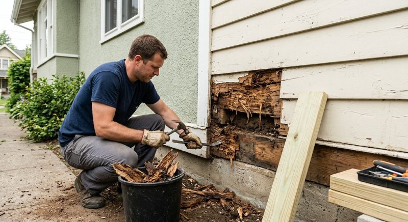 Wood Rot Removal in Roswell, GA