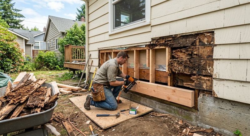 Wood Rot Removal in Boulder, CO