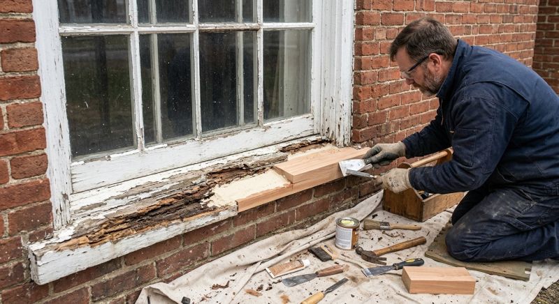 Wood Rot Repair in Alpharetta, GA